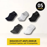 Socquettes Homme Anti-Odeur et Confort – Lot de 5 mens boxers