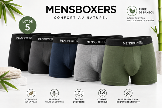 Combien de boxers faut-il avoir ? Le guide pratique mens boxers