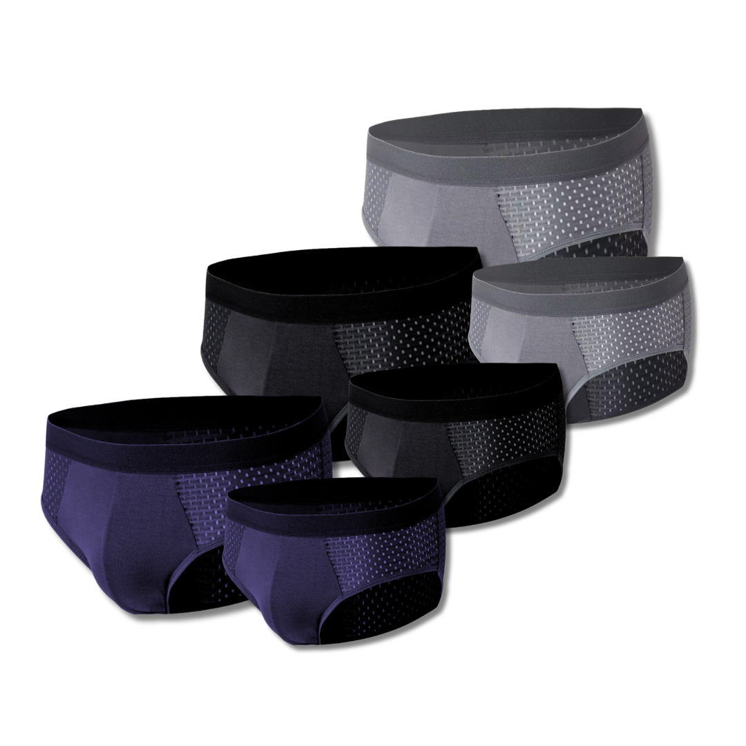 Mens Boxers | SLIPS EN FIBRE DE BAMBOU | BAMBOOWEAR 6-PACK