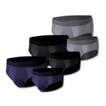 Slips Homme en Fibre de Bambou – Lot de 6 mens boxers