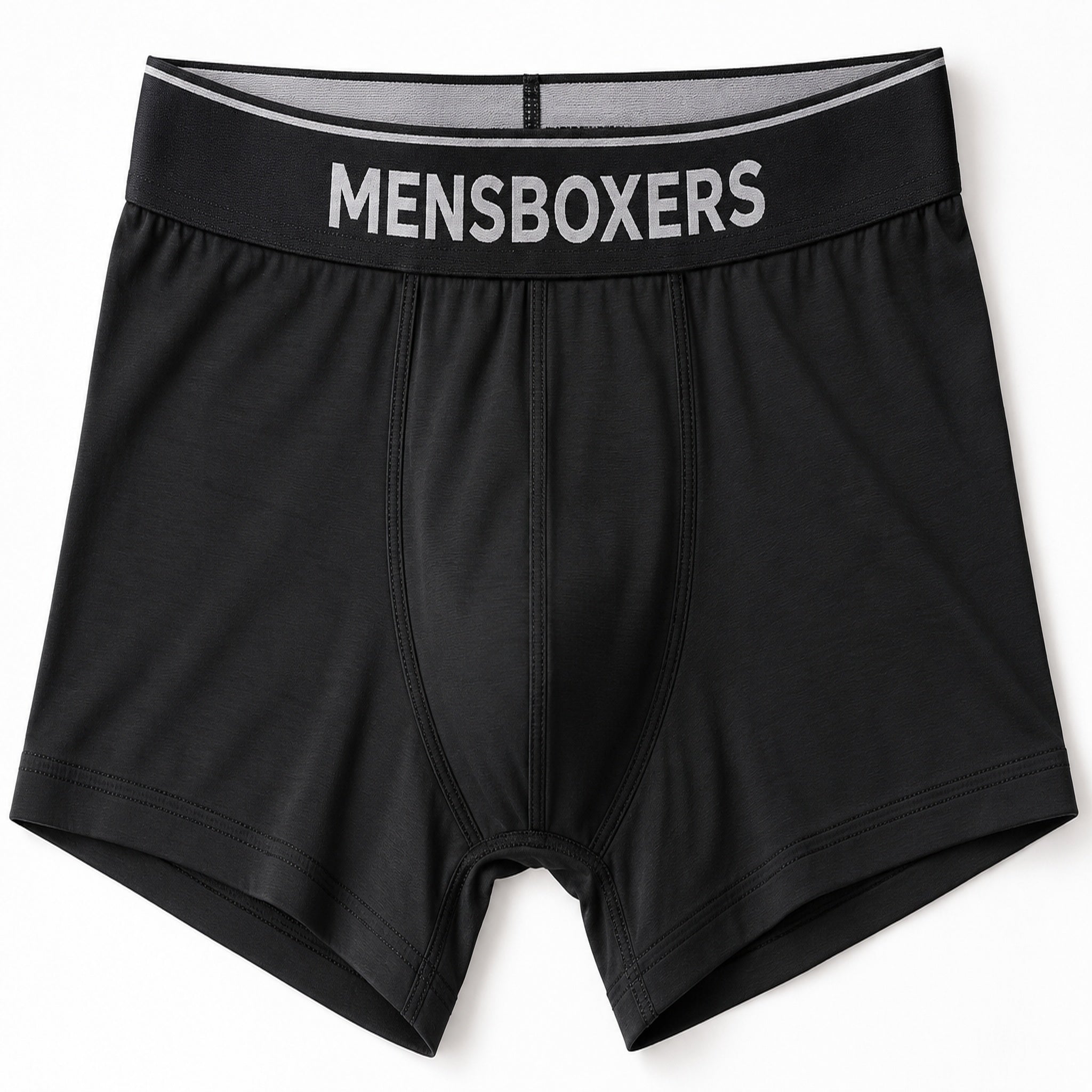 Boxer homme en bambou MENSBOXERS – vue à plat
