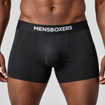 Boxer homme MENSBOXERS en bambou – vue portée de face